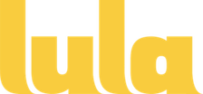 Lula Logo Yellow RGB 003 SM 1 1 299x139 1 The image shows the word "lula" in bold, yellow lowercase letters.