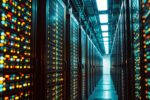 A data center hallway